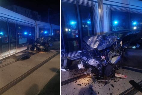 accident caen tram|Caen: une voiture percute un tramway, trois personnes en